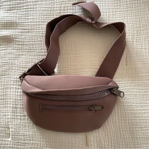 Dagne Dover Ace Neoprene Fanny Pack in Dune
